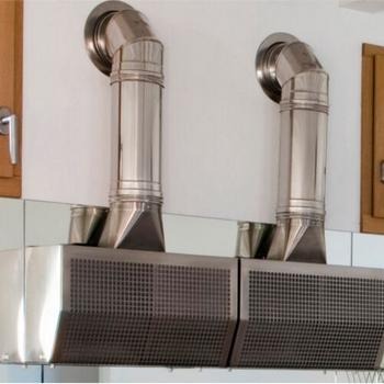 STAINLESS STEEL Flue Pipes for Cooking Steam